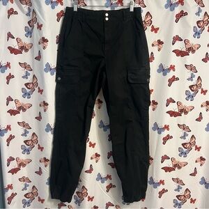 Garage Black Cargo Pants